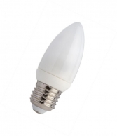 Лампы энергосберегающие, E-27 CANDLE: 220v/11w (2700-6400)