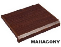 Подоконник ПВХ Danke, Махагон (MAHAGONY), ширина 60см